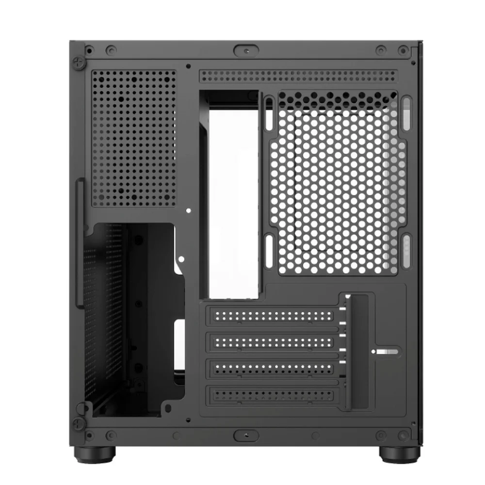 Gabinete Gamer Hayom Gb1798 Com 4 Fans RGB Com Vidro Preto Gabinete Gamer Hayom Gb1798 Com 4 Fans RGB Com Vidro Preto
