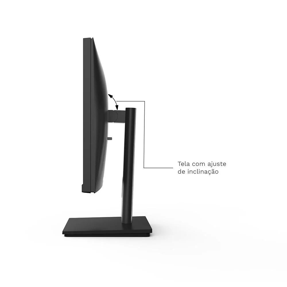 Imagem 5 de 5 do produto Monitor 21.5" Hq LED, Widescreen, 75hz, 5ms, Fullhd+ 1920x1080, HDMI, Vga, Vesa, Ajuste De Inclinação - M215hq