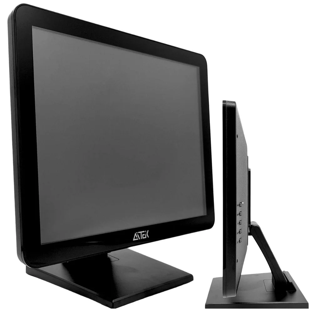 Imagem 5 de 5 do produto Monitor Touchscreen 17" Tela HD, 60Hz 5ms VGA HDMI, Windows e Linux Aitek - SIGMA-MT171