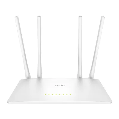 Roteador Cudy Ac1200 Wr1200 Dual Band 867 Mbps 4 Antenas Branco Wr1200_us V2.0