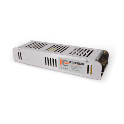 Fonte Slim Gradeada Ajustavel 12v 20a 240w Fita LED Camera — foto 2