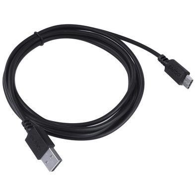 Cabo Para Celular Smartphone Usb A 2.0 Usb Tipo C 2m Preto