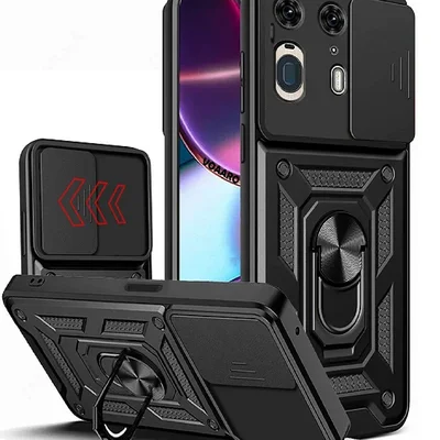 Capa Capinha Armadura Proteção Para Camera Suporte Anel 360 P/ Motorola Moto Edge 50 Ultra