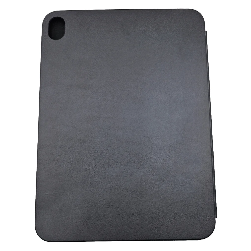 Imagem 5 de 5 do produto Capa Capinha Compatível Com Apple Tablet Ipad 10 Geração 2022 Tela 10.9 Três Dobras Aveludada Cor:preto