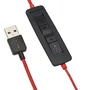 Headset HP, Com Microfone Stereo, USB-a Poly Blackwire, Preto - C3220