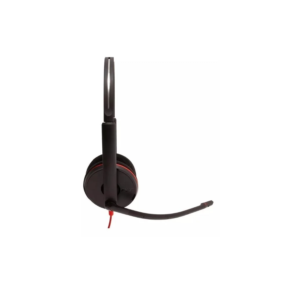 Headset HP, Com Microfone Stereo, USB-a Poly Blackwire, Preto - C3220 Headset HP, Com Microfone Stereo, USB-a Poly Blackwire, Preto - C3220