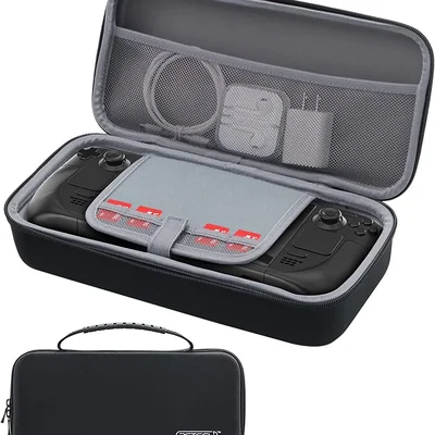Case Bag Bolsa Estojo De Viagem E Proteção Para Steam Deck Preta