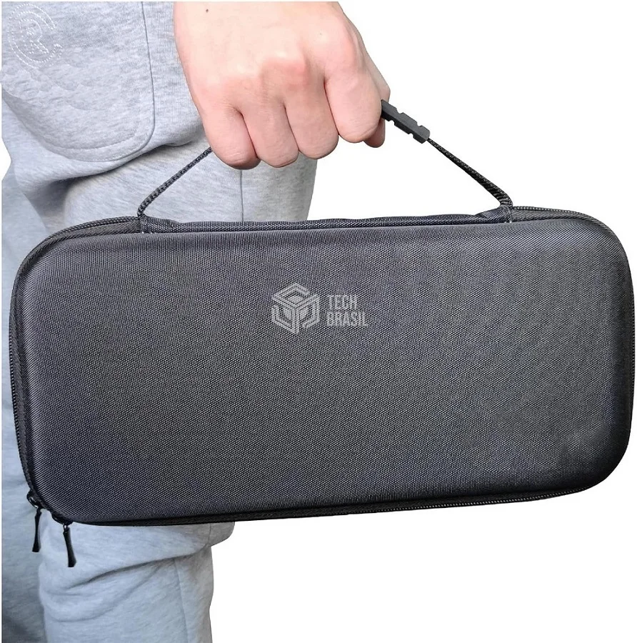 Imagem 4 de 5 do produto Case Bag Bolsa Estojo De Viagem E Proteção Para Steam Deck Preta