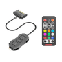 Controlador De LED Coolmoon SK1 ARGB 5v 3 Pinos, Alimentação Sata, Com Controle Remoto, Compatível com fans e fita de LED, CM-SK1-B 3