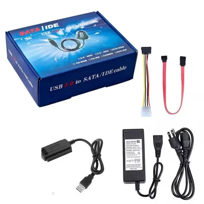 Adaptador Conversor Usb 2.0  Ide Sata I E Sata Ii Albor