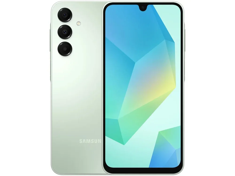 Imagem 3 de 5 do produto Smartphone Samsung Galaxy A16 128GB - Verde Claro, 4g, Ram 4gb, Tela 6.7", Câmera Tripla 50mp + Selfie 13mp