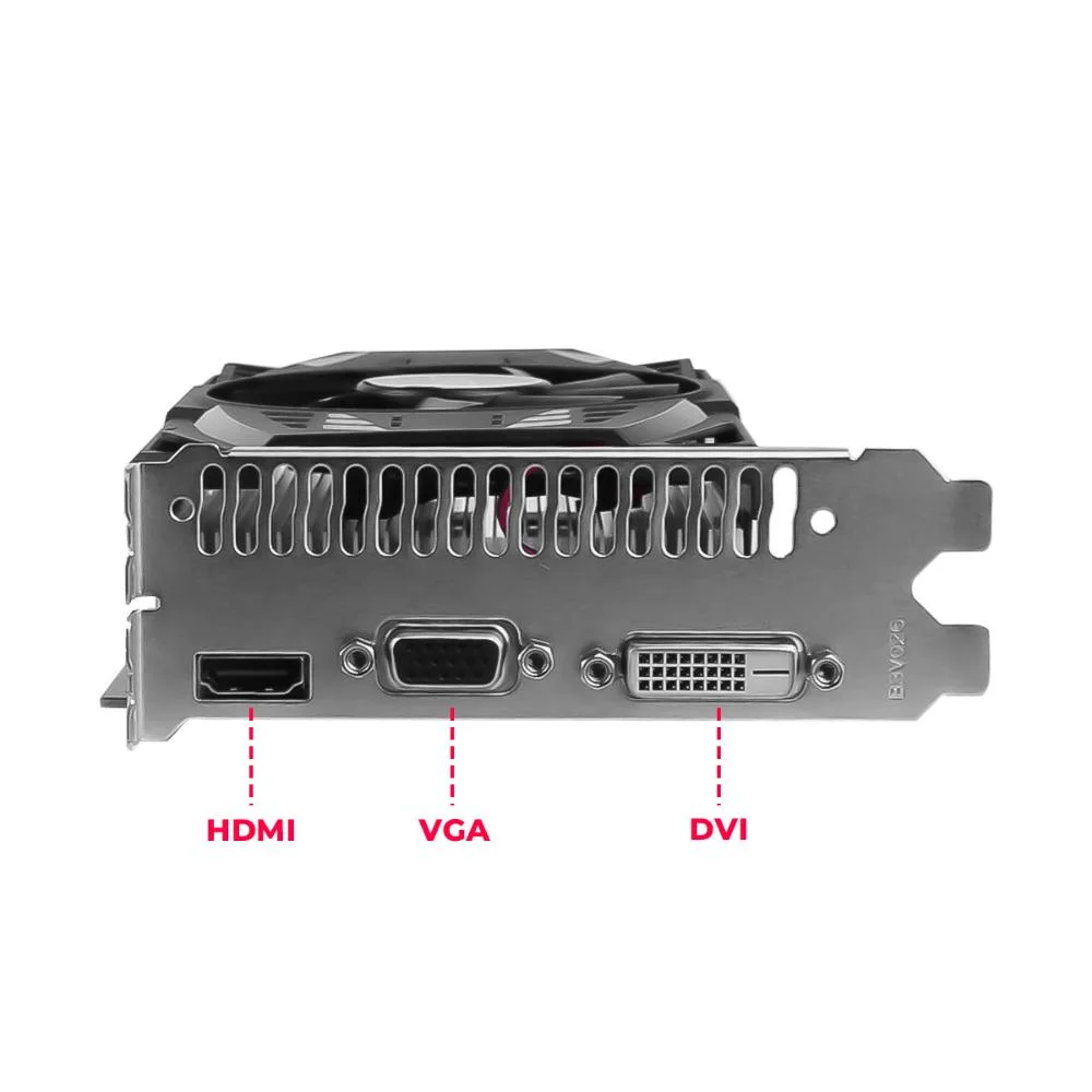 Imagem 3 de 5 do produto Placa De Vídeo GDDR5 2gb PCle 2.0 128bit 625mhz