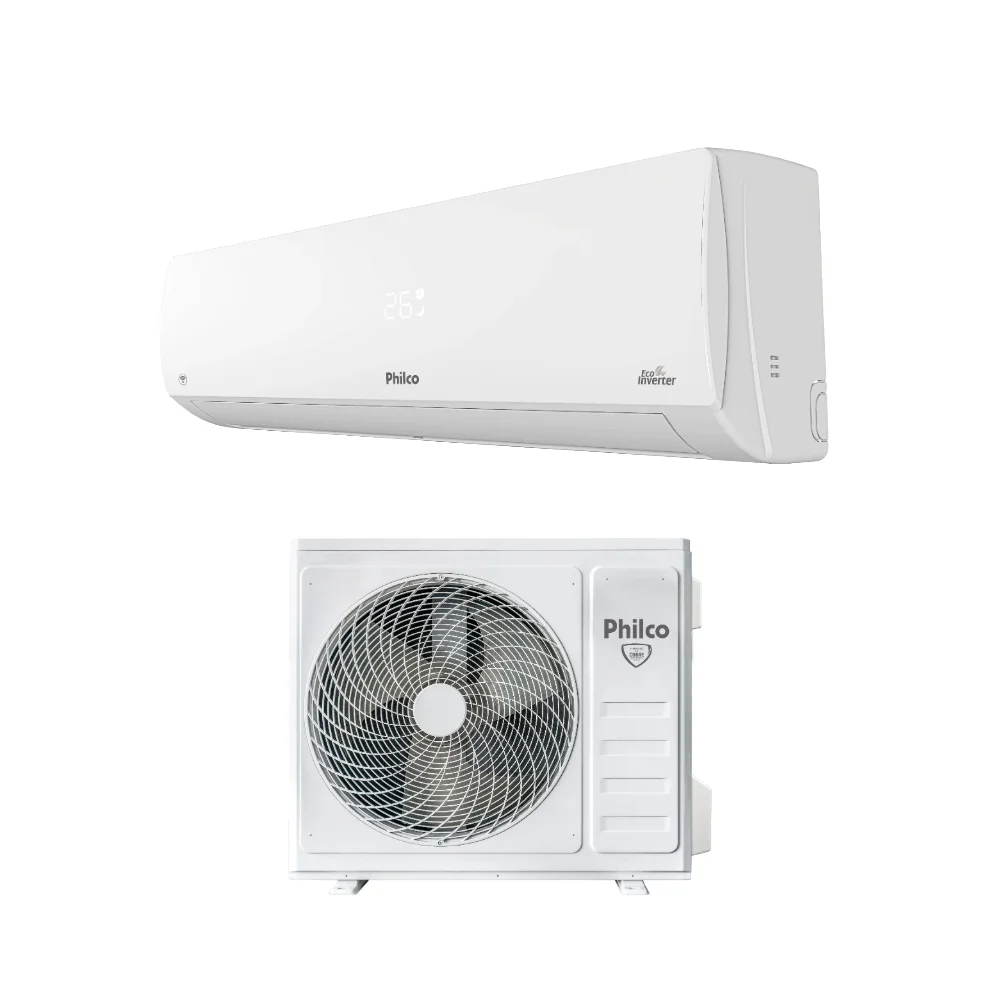 Ar Condicionado Split Hi Wall Inverter Philco 30000 BTUs, 220v, Quente E Frio, Eco M15 Ar Condicionado Split Hi Wall Inverter Philco 30000 BTUs, 220v, Quente E Frio, Eco M15