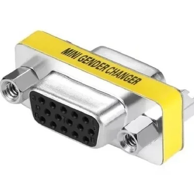 Emenda Vga 15p Femea X Vga 15p Femea - Emenda Cabo Vga