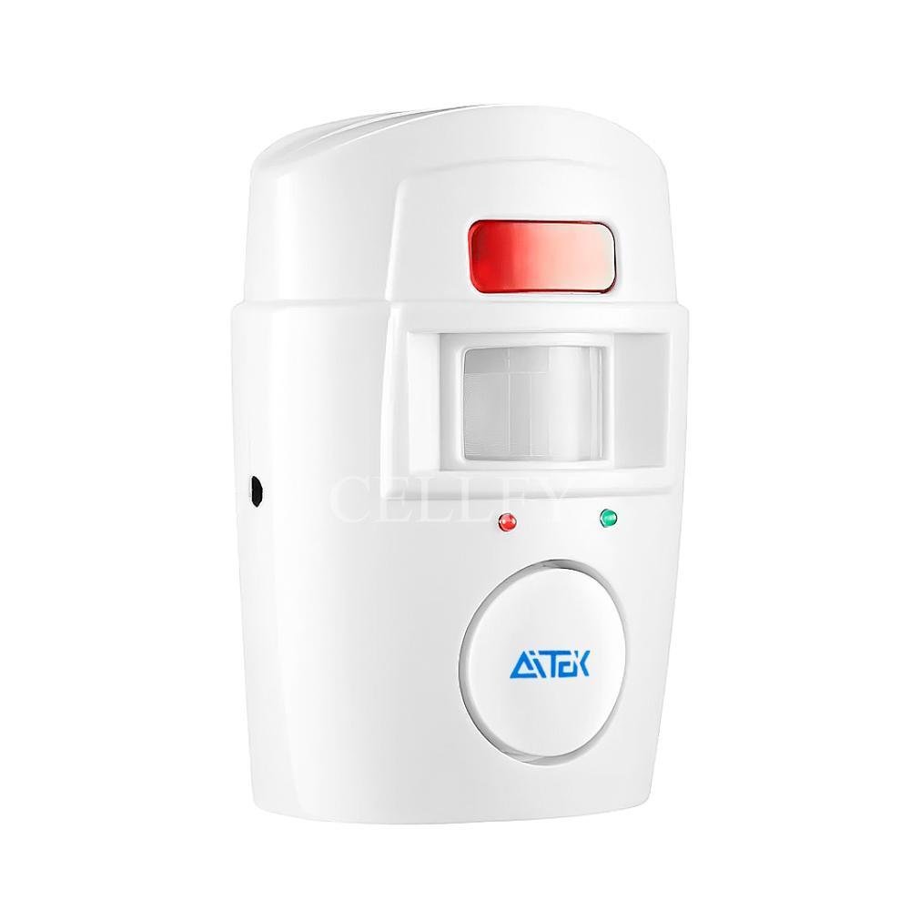 Imagem 3 de 4 do produto Sensor Presença Movimento Sirene Alarme Infravermelho S/fio