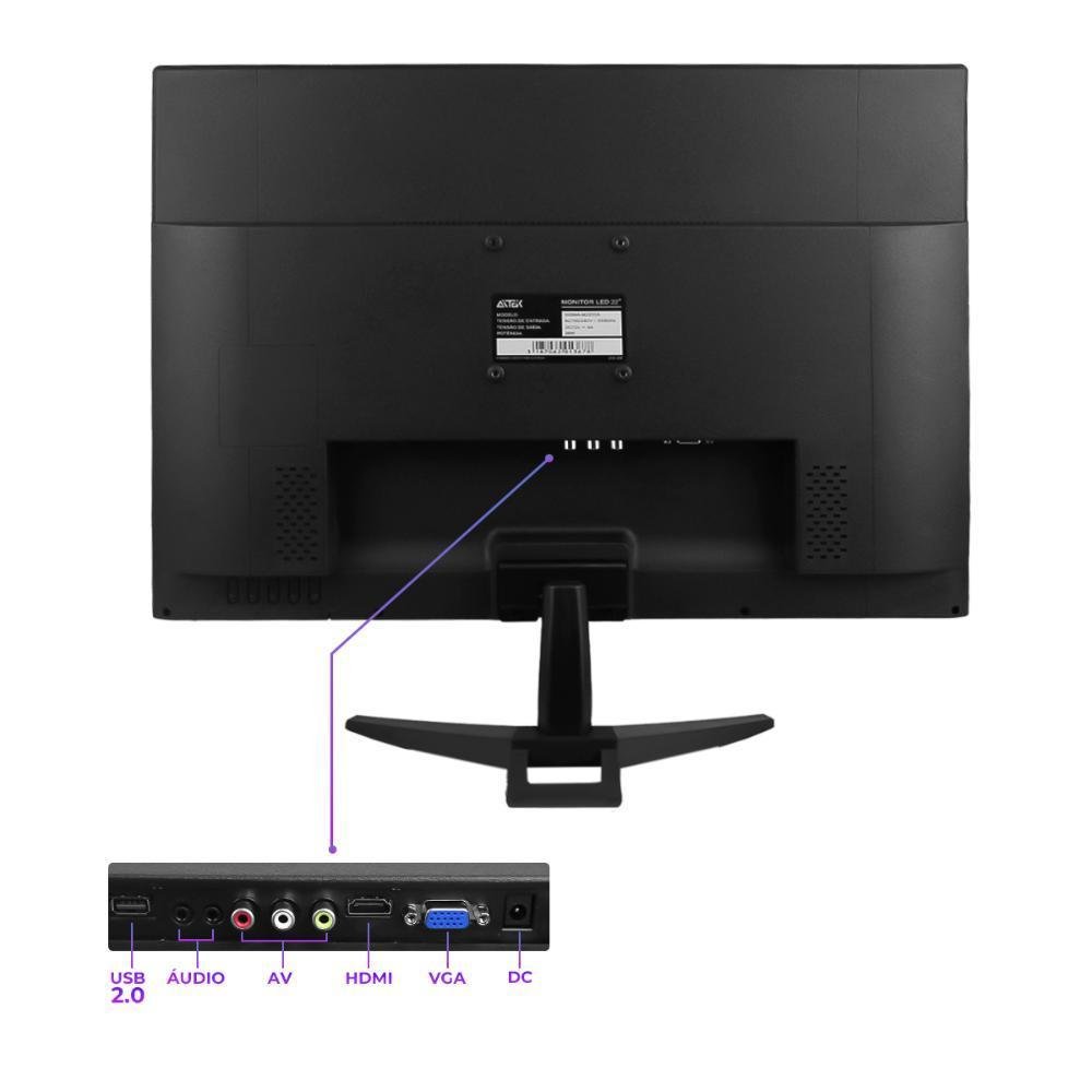 Monitor Gaming LED 22" Full Hd 60hz 5ms 170° Monitor Gaming LED 22" Full Hd 60hz 5ms 170°