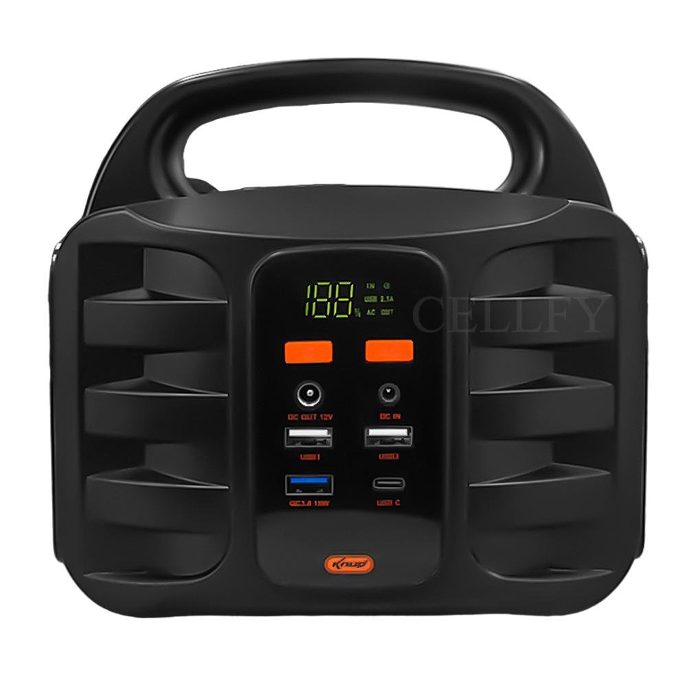 Inversor Fonte De Alimentação Bateria De Lítio 100w 110v Portátil