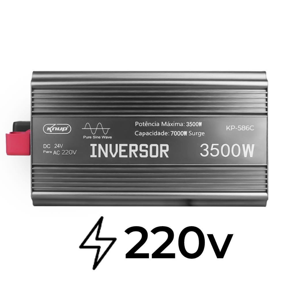 Inversor De Tensão 3500w Onda Senoidal 24v 220v Sine Wave Inversor De Tensão 3500w Onda Senoidal 24v 220v Sine Wave
