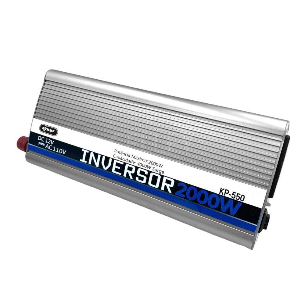 Imagem 1 de 5 do produto Inversor Tensao 12v 110v 2000w Senoi Conversor Transformador