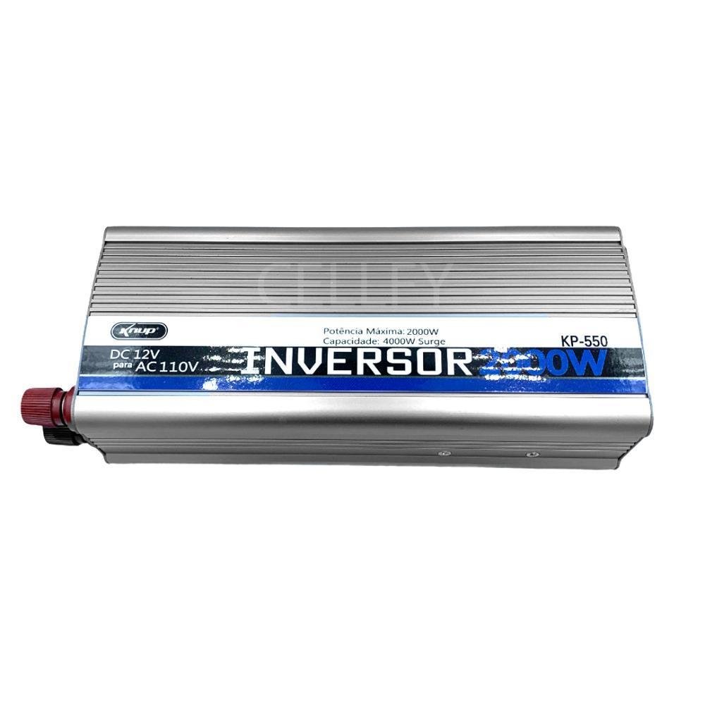 Imagem 4 de 5 do produto Inversor Tensao 12v 110v 2000w Senoi Conversor Transformador