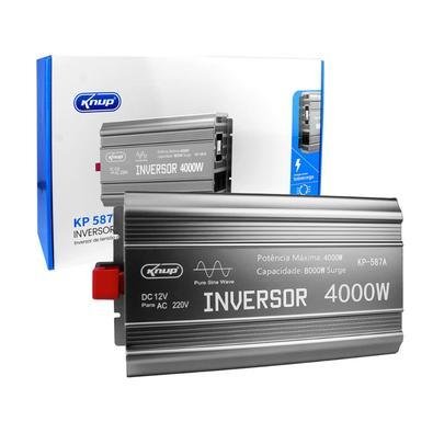 Inversor De Tensão 4000w Onda Senoidal 12v 220v Sine Wave