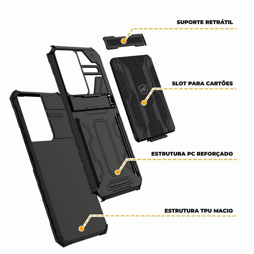 Imagem 2 de 2 do produto Capa Para Samsung Galaxy S23 Fe - Snap Guardian - Gshield