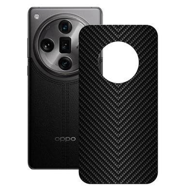 Película Para Oppo Find X7 Ultra - Traseira De Fibra De Carbono Preta - Gshield