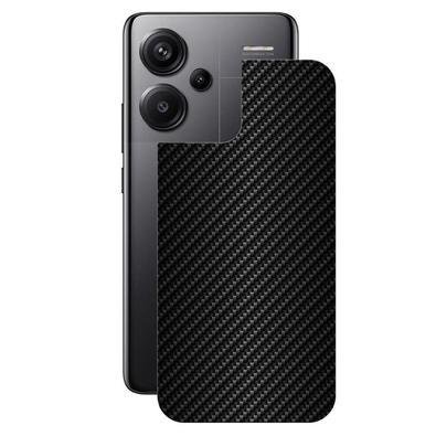 Película Para Redmi Note 13 Pro Plus 5g - Traseira De Fibra De Carbono Preta - Gshield