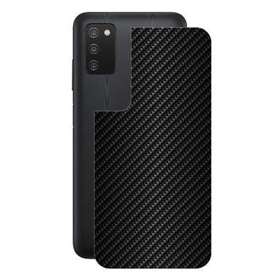 Película Para Samsung Galaxy A03s - Traseira De Fibra De Carbono Preta - Gshield