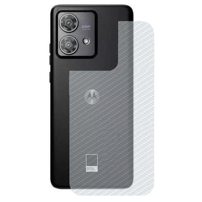 Película Para Motorola Edge 40 Neo 5g - Traseira De Fibra De Carbono - Gshield