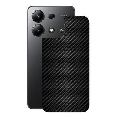 Película Para Redmi Note 13 - Traseira De Fibra De Carbono Preta - Gshield