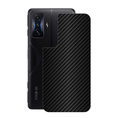 Película Para Xiaomi Poco F4 Gt - Traseira De Fibra De Carbono Preta - Gshield.