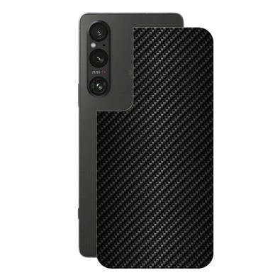 Película Para Sony Xperia 1 V - Traseira De Fibra De Carbono Preta - Gshield