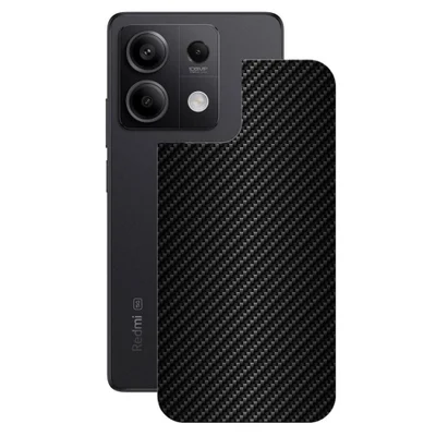 Película Para Redmi Note 13 5g - Traseira De Fibra De Carbono Preta - Gshield.