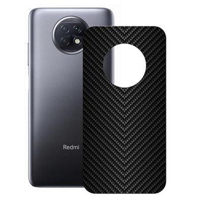 Película Para Xiaomi Redmi Note 9t - Traseira De Fibra De Carbono Preta - Gshield