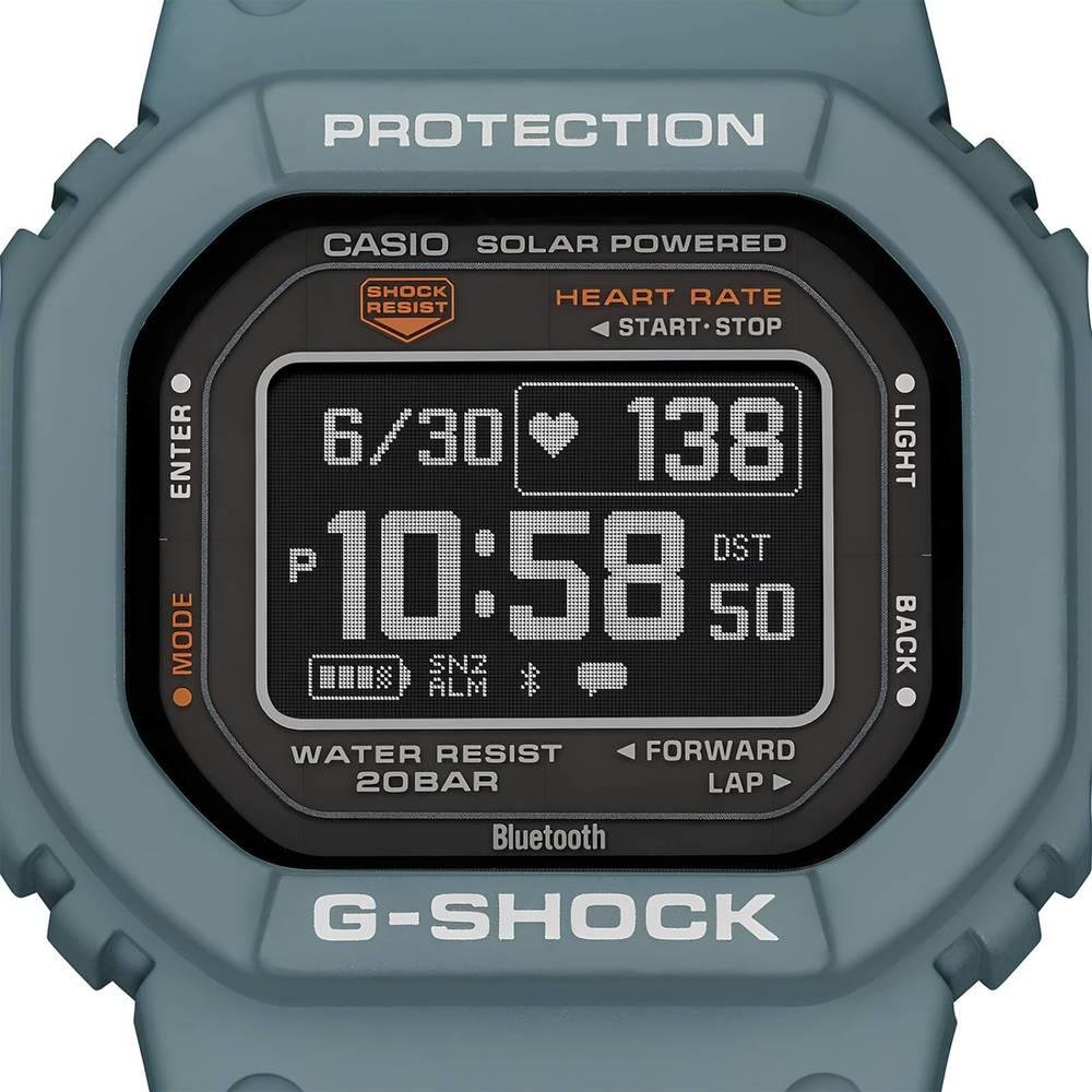 G-SHOCK、dw5600 Relógio CASIO G-SHOCK G-SQUAD Sports masculino DW-H5600-1DR