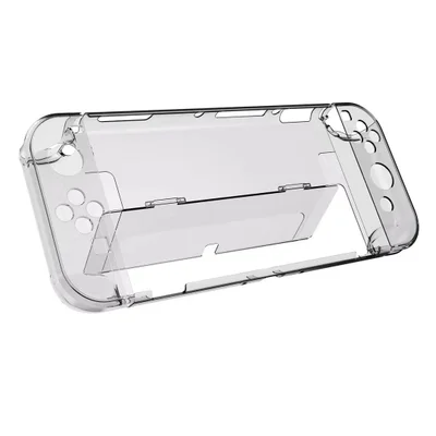 Capa Protetora Dock Flip Case Para Nintendo Switch OLED Crystal