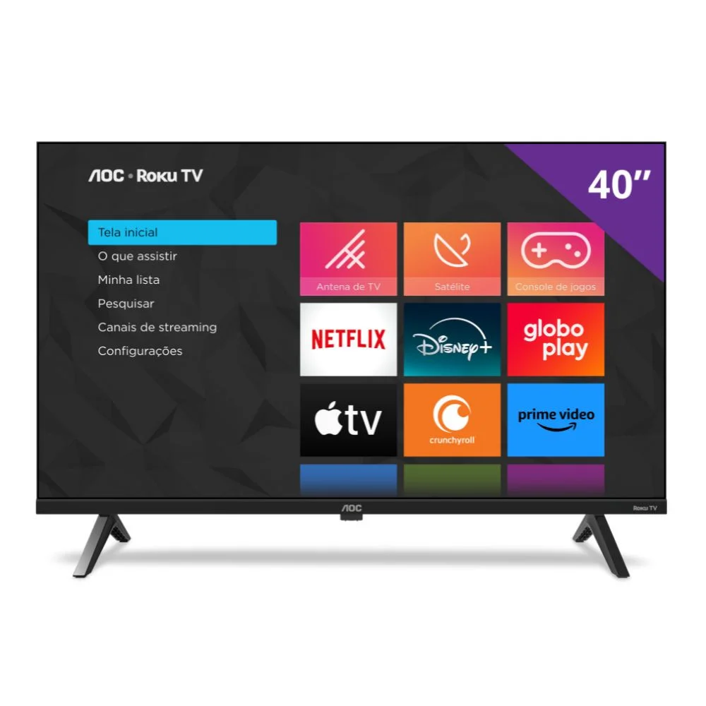 Smart Tv 40 Aoc LED Full Hd Roku Tv - view 6