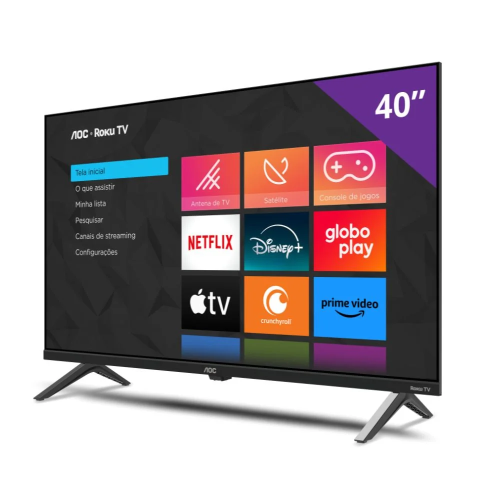 Smart Tv 40 Aoc LED Full Hd Roku Tv - view 8