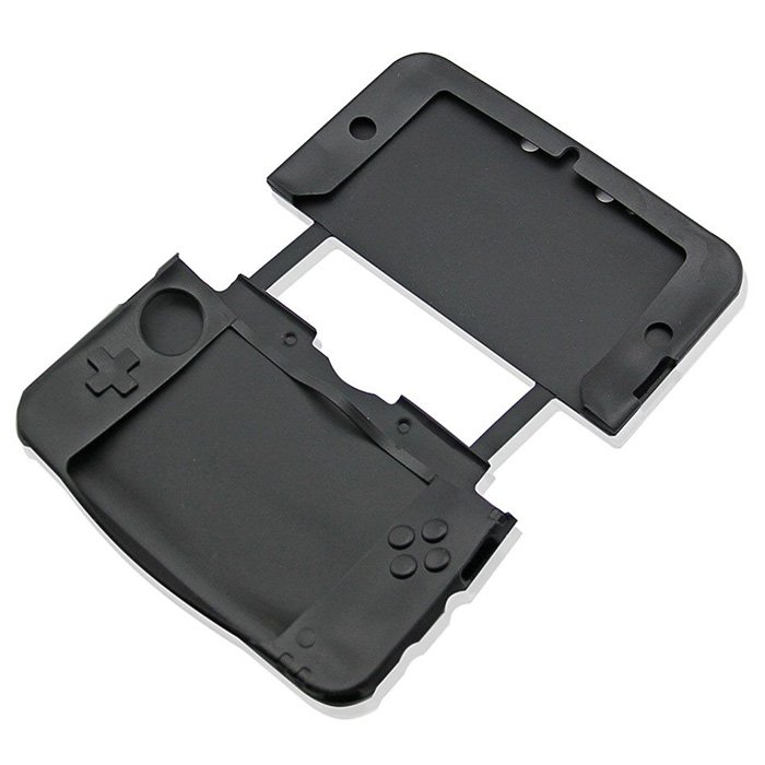 Capa Protetora Silicone Para Nintendo 3ds Xl Preto