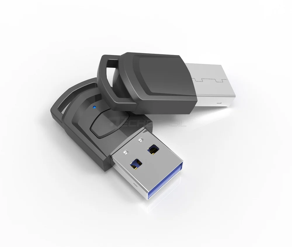 Imagem 4 de 5 do produto Transmissor De Áudio Bluetooth Playstation 5 Ps4 E Computador Para Fone De Ouvido Adaptador Com Microfone