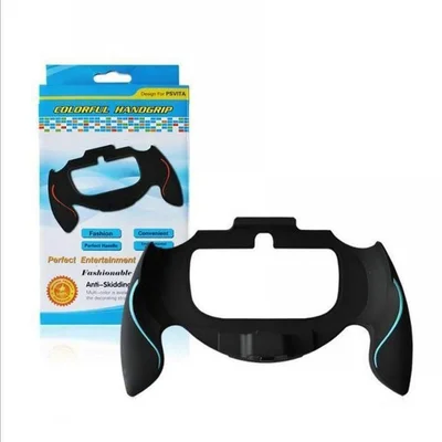 Suporte De Mão Ps Vita 1000 Fat Sony Grip Stand Preto/azul
