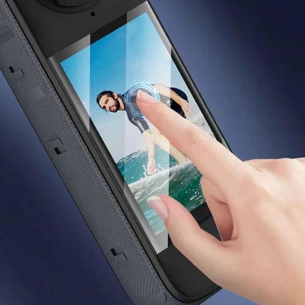 Película De Vidro Para Lcd Da Câmera Insta360 X4 / X5 - Telesin