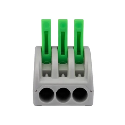 Conector Conex 1000 Clip 3 Vias 4mm 4pcs