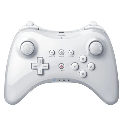 Controle Sem Fio Nintendo Wii U Pro Wireless Bluetooth Branco
