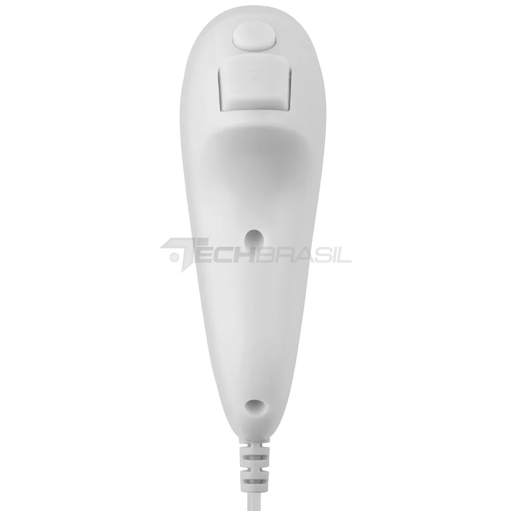 Controle Nunchuk Para Nintendo Wii E Nintendo Wii U Branco Controle Nunchuk Para Nintendo Wii E Nintendo Wii U Branco