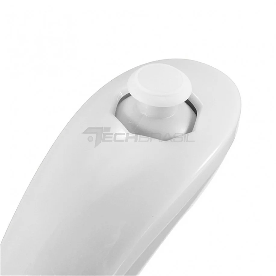 Controle Nunchuk Para Nintendo Wii E Nintendo Wii U Branco Controle Nunchuk Para Nintendo Wii E Nintendo Wii U Branco