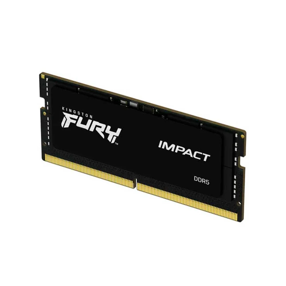 Imagem 2 de 5 do produto Memória Kingston Futy Impact, 16gb, Ddr5, 5600mhz, 1.1v, Cl 40, Notebook - Black - Kf556s40ib-16