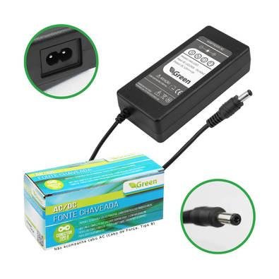 Fonte 12v 3a Bivolt Estabilizada LED Câmeras Ac / Dc Adapter