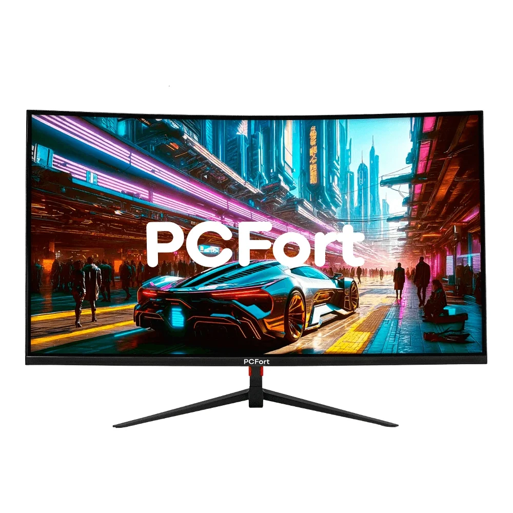 Monitor Gamer Curvo PCFort U270F 27", 1ms, 280Hz, LED Full HD, 100% sRGB, 2x HDMI. 2x Display Port, Freesync/Gsync Monitor Gamer Curvo PCFort U270F 27", 1ms, 280Hz, LED Full HD, 100% sRGB, 2x HDMI. 2x Display Port, Freesync/Gsync